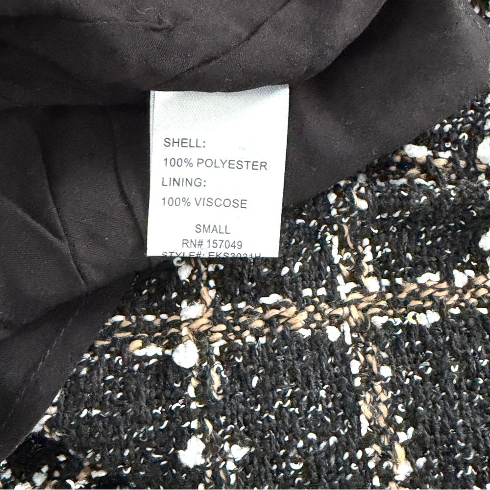 Chelsea Tweed Sequin Mini Skirt with Removable Ribbon Belt from Honey - Picture 11 of 12